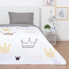 Покрывало детское Этель 1,5 сп "Little queen", 145х210 см, микрофибра No Brand