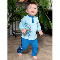 Брюки детские КотМарКот 5899 синий 74