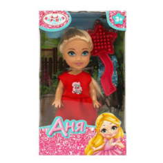 Кукла Карапуз Анечка с аксессуарами 12 см в ассортименте (модель по наличию)