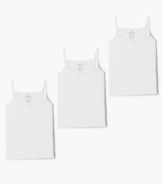 Майка бельевая детская Baykar 4635, белый, 134