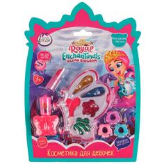 Косметика для девочек Милая Леди 70535G-ENS Энчантималс тени с блестками лак губная помада
