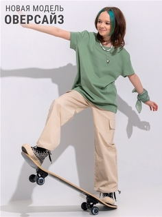 Футболка детская Апрель ф274001000Р3, зеленый263, 146