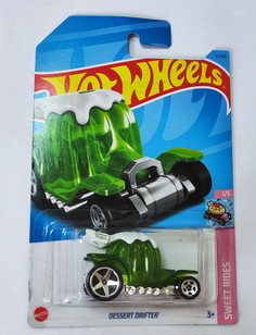 Машинка Hot Wheels базовой коллекции DESSERT DRIFTER зеленая C4982/HKG24