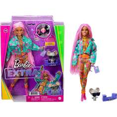 Кукла Mattel ExtraN10 с розовыми косичками GXF09