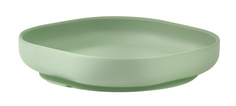 Тарелка на присоске детская Beaba, силиконовая тарелка для кормления и прикорма, 4+