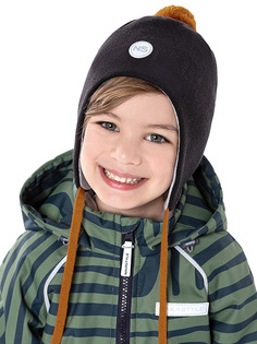Шапка детская NIKASTYLE 11м10524, черный, 48