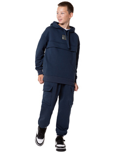 Костюм спортивный детский NIKASTYLE 7т14924, синий, 164
