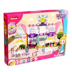 Конструктор Розовая мечта "Летнее кафе", 361 деталь No Brand