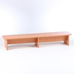 Скамейка 1300х250х220, ЛДСП, цвет бук No Brand