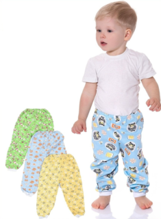 Комплект для новорожденных МоёДитё shk, голубой, зеленый, желтый, 92