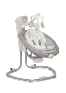 Электрокачели Joie Serina Sviwel для новорожденных и до 9 месяцев в цвете Natures Alphab
