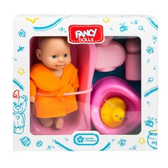Кукла Fancy Dolls Пупс с аксессуарами для купания 18 см