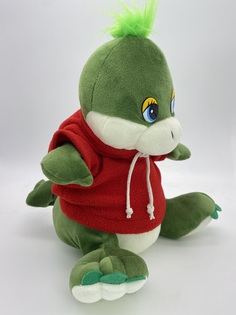 Мягкая игрушка Unaky Soft Toy Дракон Айн в красной толстовке 30 см 042127S-36 зеленый