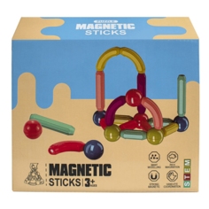 Конструктор магнитный Maya Toys 25 деталей No Brand