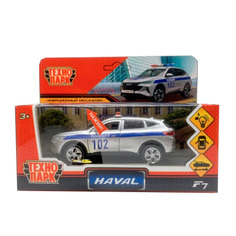 Машинка металлическая ТехноПарк Haval F7 Полиция 12см свет-звук F7-12SLPOL-SR