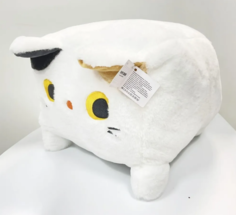 Мягкая игрушка Кот -кубик, пушистый, белый 45 см, Котокуб. Original Toys