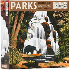 Настольная игра Keymaster Games KYM0501 PARKS Парки на английском языке