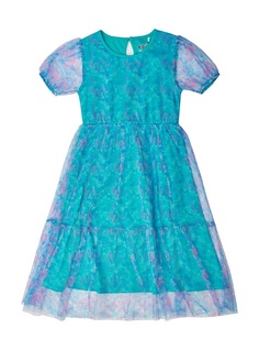 Платье детское Kari 223351, разноцветный, 134