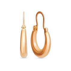 Серьги из красного золота 585Gold 402003462