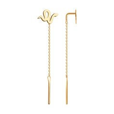 Серьги из красного золота SOKOLOV 0200379