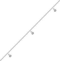 Браслет из серебра р. 26 AllTime 94050505_s, фианит