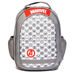 Рюкзак школьный с эргономической спинкой Мстители "Marvel", 37*27*16 см, серый