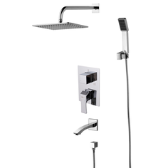 Смеситель для встраиваемой системы LEMARK Unit LM4522C хром