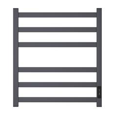 Полотенцесушитель электрический Point Меркурий PN83856GR графит премиум