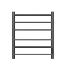 Полотенцесушитель электрический Point Аврора PN10856GR графит премиум