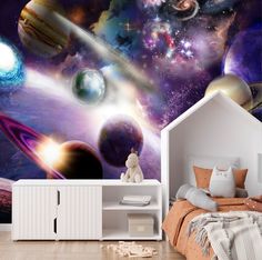 Фотообои Dekor Vinil "Космос" 300х270 см