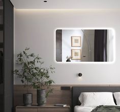Зеркало для ванной Prisma 80x120 с подсветкой, P/80-120/4kвзмах No Brand