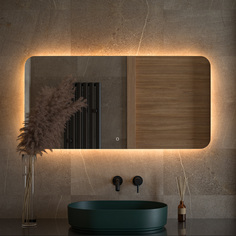 Зеркало Defesto OPTI DF 2818SH с LED-подсветкой настенное 120x60см