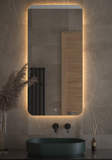 Зеркало Defesto OPTI DF 2818S с LED-подсветкой настенное 60x120см