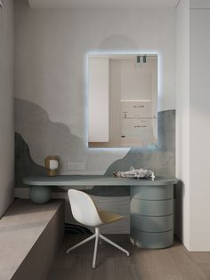 Зеркало для ванной Qwerty 140x90 с подсветкой, Q/V/140-90/6kвзмах No Brand