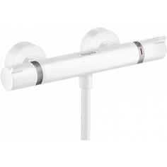 Смеситель для душа Hansgrohe Ecostat Comfort 13116700 с термостатом Белый матовый