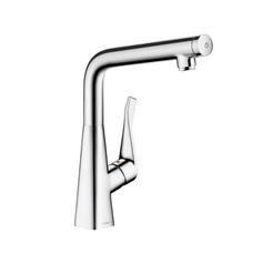 14883800 Metris Select Смеситель для кухни однорычажный, под сталь Hansgrohe