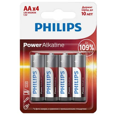 Батарейки Philips АА 4 шт