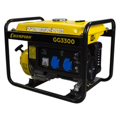Бензиновый генератор CHAMPION GG3300, 220 В, 3кВт