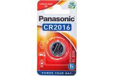 Батарейка CR2016 3V таблетка (пульт сигнализации,ключ) блистер (1шт.) Lithium Power PANASO Panasonic
