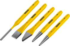 Набор зубил и кернеров STAYER HERCULES, 21077-H5 в пластиковом держателе