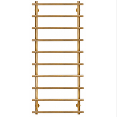 Полотенцесушитель латунный Secado Турин 1 120х50х60, водяной, бронза