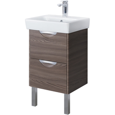 Тумба под раковину 45 см Aquaton Сильва 1A211701SIW50 коричневый