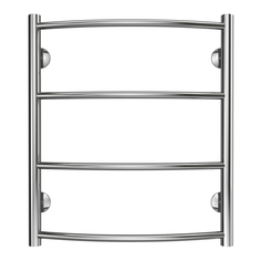 Полотенцесушитель Azario AZ04156 VERONA 500x600 водяной 4 перекл. 1"-1/2" полированный