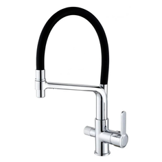 Смеситель кухонный Hansen HL15075-C, со встроенным краном для питьевой воды