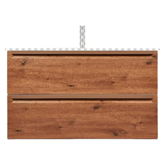 Тумба под раковину Inda Piccadilly 80 B174050LLRC дуб каштановый