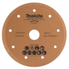 Алмазный диск сплошной Makita B-21951
