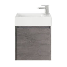 Тумба под раковину 494х256x490 BelBagno MINI Cemento Grigio KRAFT MINI-500/260-1A-SO-CG-R