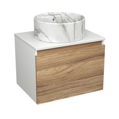 Комплект: тумба Bau Dream Blackwood 60,Раковина BAU Element D41 Bauedge