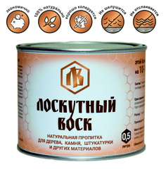 Пропитка для дерева Лоскутный Воск, 0,5л