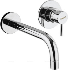 Смеситель для раковины настенный Margaroli Moderna RU2002AA01CR хром